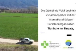 Zusammenarbeit der Gemeinde Volvi GR mit den Tierärzten im Einsatz